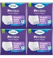 Tena Proskin Pants Süper Night Gece Emici Külot Yetişkin Bezi L - Büyük - Large 120 Adet