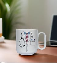 Kişiye Özel Doktor Temalı Kupa Bardak