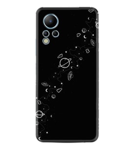 Infınix Note 12 Kılıf Silikon Desen Özel Seri Planet 1620