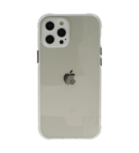 iPhone 12 Pro Kılıf Miami Şeffaf Silikon - Şeffaf