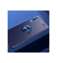 Samsung Galaxy A7 2018 Uyumlu Kılıf Zore Ravel Silikon Kapak (Mavi)
