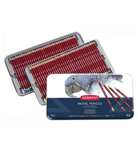 Derwent Pastel Pencil 72'li Teneke Kutu Pastel Kalem Seti 