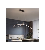 Şık Mat Siyah ve Beyaz Işık LED Avize Tt018-sy Imza Modeli