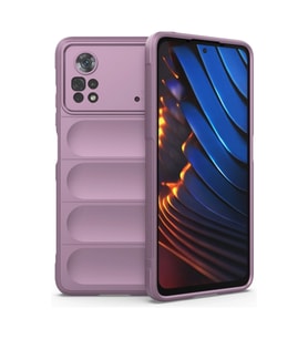 Xiaomi Poco X4 Pro 5g Kılıf Optimum Silikon - Mor