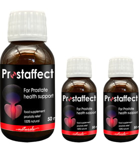 Prostaffect 50 ml Şurup Erkeklerin Özel Durumlarına Çok Özel Içecek Form 3 Adet