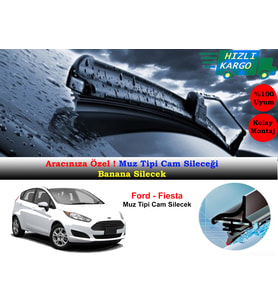 Ford Fiesta Muz Silecek Takımı 2009-2017