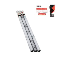 2MT X 60CM BEYAZ MERMER DESENLİ TEZGAH ÜSTÜ FOLYO STİCKER - DUVAR KAĞIT KENDİNDEN YAPIŞKANLI - EKO DEKORASYON - DAYANIKLI (5343)
