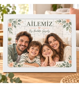 A4 Boyutunda, 99 Parçalı Kişiye Özel Fotoğraf Baskılı Puzzle