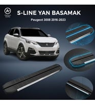 Peugeot 3008 S-Line Premium Krom Yan Basamak   2016-2023