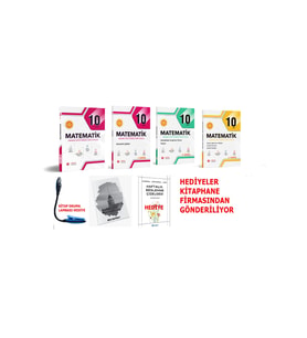 Sonuç Yayınları 2025-2026 Müfredat 10.Sınıf Matematik Modüller Set (Kolaydan Zora) Ösym Tarzı Beceri Temelli Sorular (Çok Renkli)