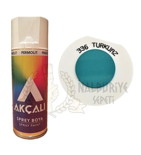 Akçalı Akrilik Sprey Boya TURKUAZ 400 ml - 336
