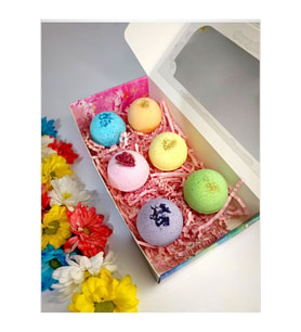Bomb Köpüren Banyo Topu/nem Bombası/manikür Pedikür Topu 6x45 gr