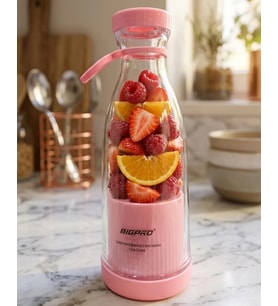 Northcity Taşınabilir Kablosuz Blender: Taze Smoothie ve Meyve Karıştırıcı (Kompakt Tasarım ve USB Şarjlı)