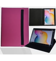 LENOVO Tab 10 ZA1U0029TR 10.1" Uyumlu Üniversal Tablet Kılıfı (Pembe)