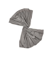 Mısırlı Eşarpları Düz Renk Vual Twill Şal (Taş)