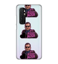 Xiaomi Mi Note 10 LITE Uyumlu Michael Scott The Office Tasarımlı Şeffaf Telefon Kılıfı