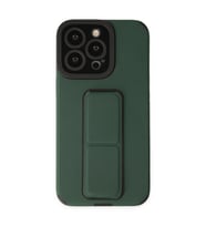 Iphone 14 Pro Kılıf Mega Standlı Silikon - Yeşil