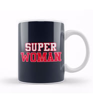 Super Woman Kupa Bardak Porselen