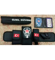ÖZEL GÜVENLİK TESİSAT BEL KILIFI(+)ÖZEL GÜVENLİK ROZETLİ CÜZDANI(+)ÖZEL GÜVENLİK PALASKASI (3-AD) URUN,SATINAL,SIVILE SATILMAZ.