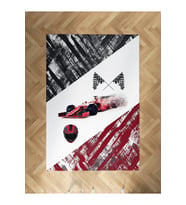MEKTA HOME BEBEK VE ÇOCUK ODASI Formula Desenli Halı