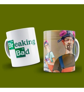 Breaking Bad Temalı Porselen Kupa Bardak Dizi Severler İçin Hediye Özel Tasarım
