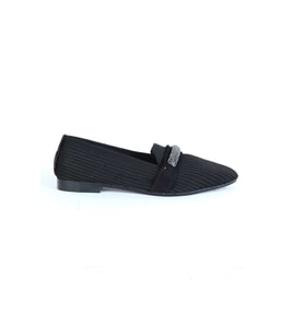 Moda Ayakkabı 254 Kadın Günlük Babet Ayakkabı - MDS00821-Siyah-38