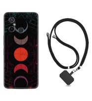 Xiaomi Redmi 12C Kılıf Silikon Boyun Askılı İpli Desenli Silikon Epiclys 1645
