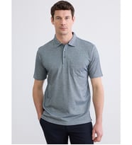 LCWAIKIKI Classic Petrol Polo Yaka Standart Fit Erkek Tişört
