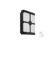 30W Sedna Led Armatür Siyah Kasa Beyaz Işık