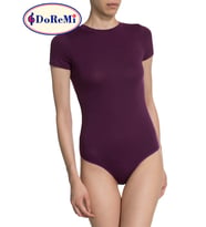 Kısa Kollu Body (Mor)