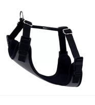 Actirex COOL Dokuma Kumaş Neon Köpek Göğüs Tasması S Gri - Siyah 40-45cm 5-8 Kg KÖPEKLERE
