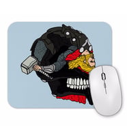 Thor Odinson Bent Back Skull Mouse Pad