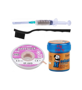Mchanc Krem Lehim Solder Paste 138 C Sn42bi58 42g Flux Lehim Toplama Cp-2015 Lehim Emme Teli 2,0 Mm