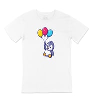 Balonlu Penguen Tişört
