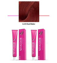 2 li Set Premium 6.45 Kızıl Bakır - Kalıcı Krem Saç Boyası 2 X 50 g Tüp