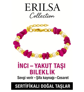 Sertifikalı İnci ve Yakut Taşı Bileklik – Enerji ve Zarafet (Çok Renkli)