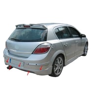 Opel Astra Uyumlu H Hatchback Arka Tampon Altı Fiber 2004 Ve Sonrası
