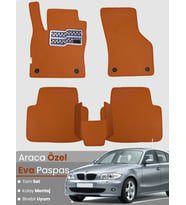 BMW 1 SERİSİ E87 (2004-2011) Uyumlu EVA Paspas Tam Set–Araca Özel,Su Geçirmez,Kolay Montaj