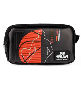 Me Team Basketbol Baskılı Erkek Çocuk İki Gözlü Kalemlik - 25180 (Çok Renkli)