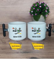 Mali İşler Müdürü Kupa Bardak T Siyah Kulplu Mali İşler Müdürüne Hediye