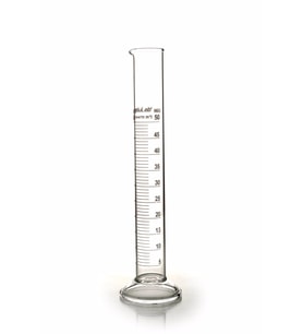 DERECELİ SİLİNDİR (50 ml. 1/2 Böl. Cam) MEZUR