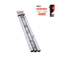 2MT X 60CM BEYAZ MERMER DESENLİ TEZGAH ÜSTÜ FOLYO STİCKER - DUVAR KAĞIT KENDİNDEN YAPIŞKANLI - EKO DEKORASYON - DAYANIKLI (Standart)