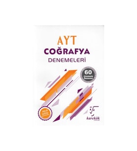 Karekök Yayıncılık Karekök Ayt Coğrafya Denemeleri (yeni) (Çok Renkli)