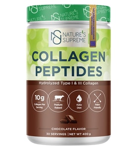 Nature's Supreme Collagen Peptides Powder 400 Gr