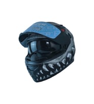 Motosiklet Kask Ece 22.R06 Double Vizörlü Full Face Motor Kaskı Risky