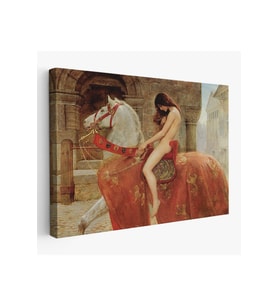 Lady Godiva'in John Collier Duvar Tablosu-6647