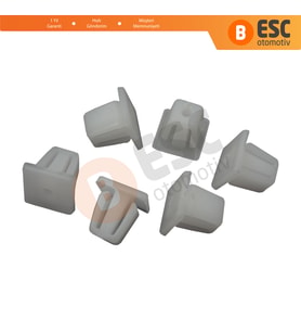 Renault İçin 10 Adet Arka Tampon Klipsi 7703074172