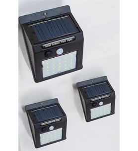 Güneş Enerjili Bahçe Lambası Solar Gece Aydınlatma Sensörlü Lamba