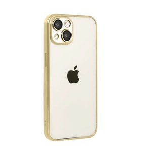 Apple İphone 15 Razer Lensli Silikon - Gold