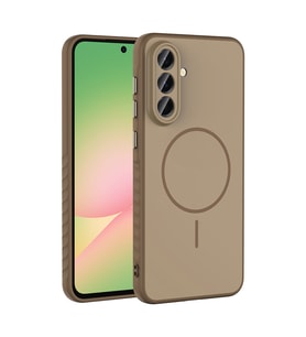Samsung Galaxy A56 Kılıf New Style M-safe Şarj Özellikli Tea Kapak